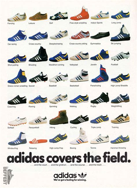 all adidas shoe models